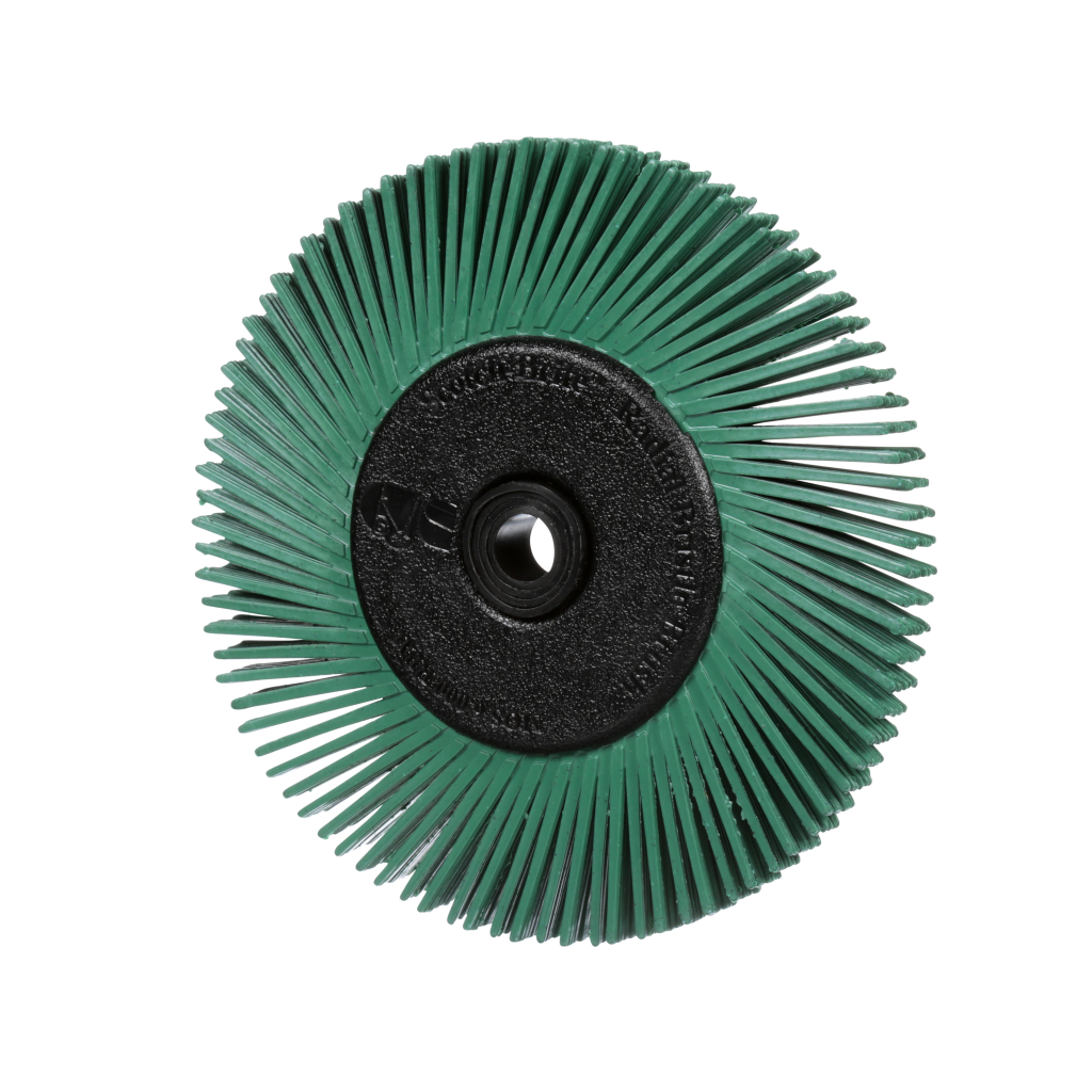 Scotch-Brite Radial Bristle Brush, 6 in x 1/2 in x 1 in 50 With
Adapter