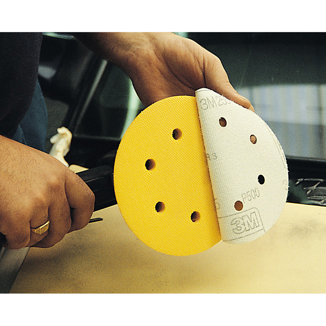 3M Cubitron II Hookit Clean Sanding Abrasive Disc, 31474, 5 in, 400+
grade