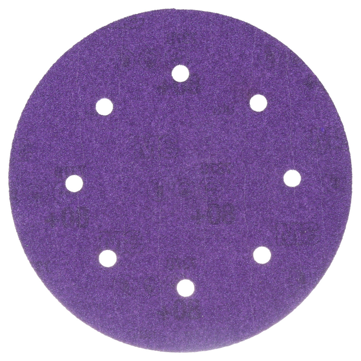 3M Cubitron II Hookit Clean Sanding Abrasive Disc, 31376, 8 in, 80+
grade