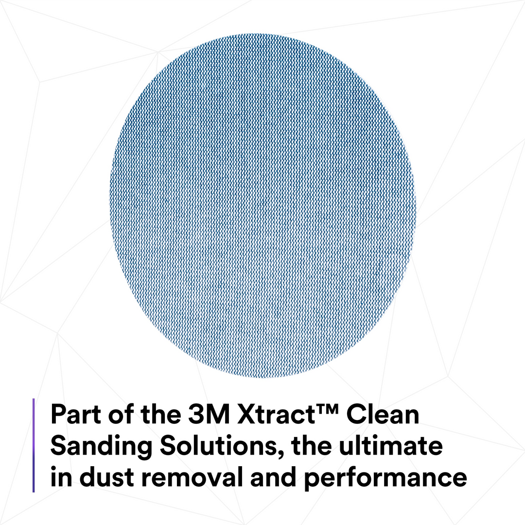 3M Xtract Net Disc 310W, 320+, 6 in x NH, Die 600Z, 50/Carton