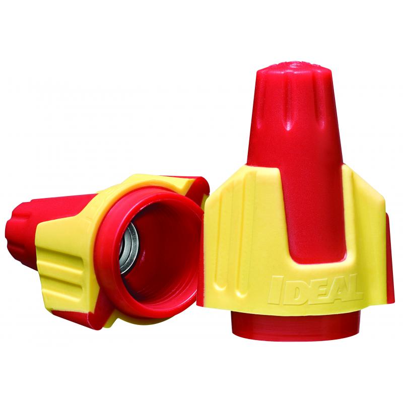 Ideal 30-144 Twister PRO Wire Conn, 344 Red/Tan, 50/Box