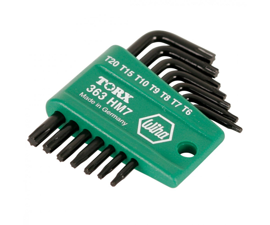 Wiha Tools 36392 T6-T20 TORX® L-Keys, 7 Pc. Set