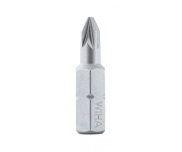 Wiha Tools 71201 1 x 25mm PoziDriv Insert Bit, 10 Pack