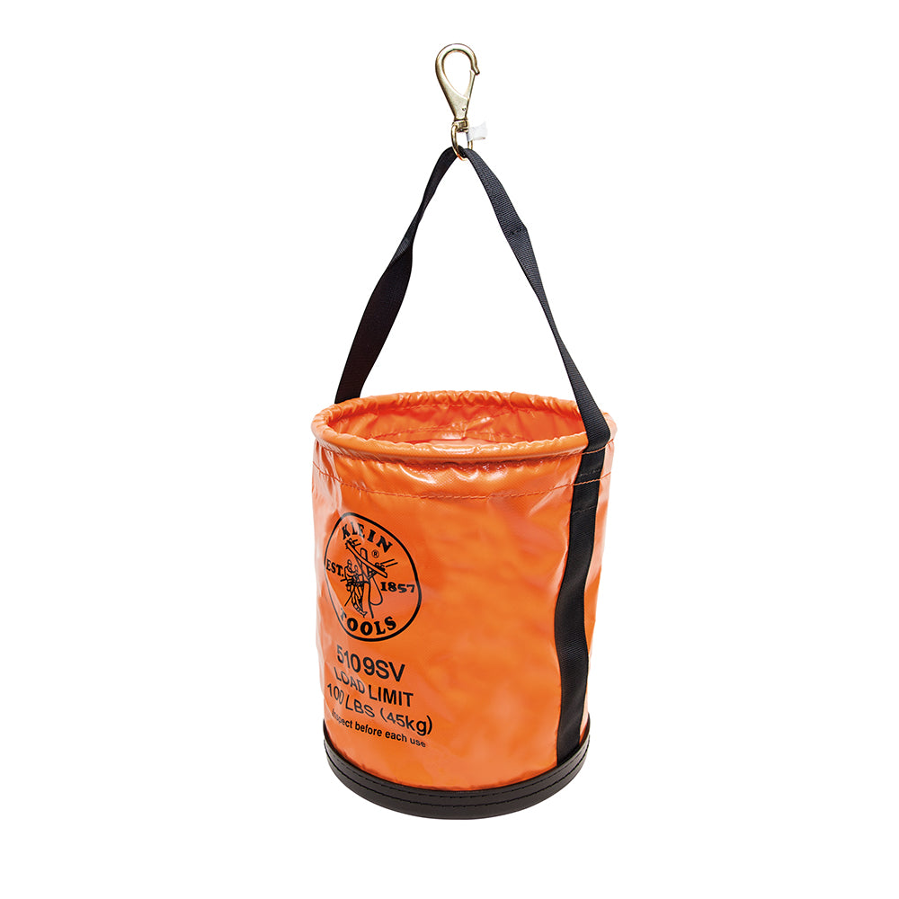 Klein Tools 5109SV Vinyl Bucket with Swivel Snap