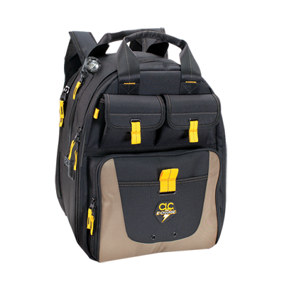 CLC ECPL38 E-CHARGE LIGHTED USB CHARGING TOOL BACKPACK