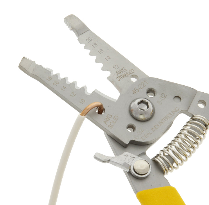 Ideal 45-221 Reflex Super T-Stripper Wire Stripper, Stainless Steel