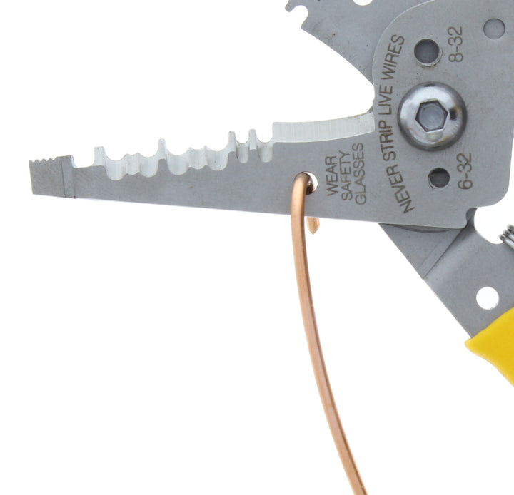 Ideal 45-222 Reflex Super T-Stripper Dual NM Wire Stripper, Stainless Steel