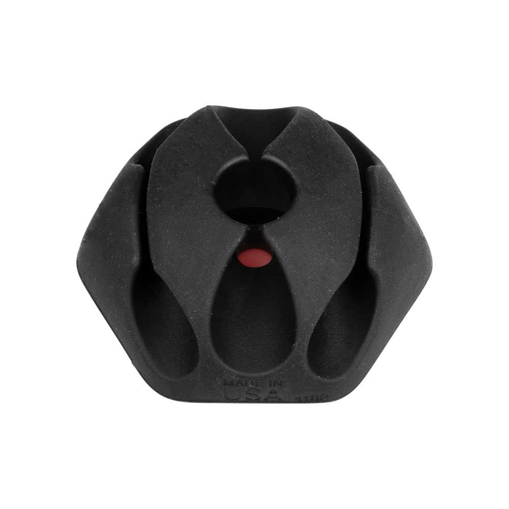 Klein Tools 450-410 Self-Adhesive Cable Mounting Clips, 3-Slot (10-Pack)