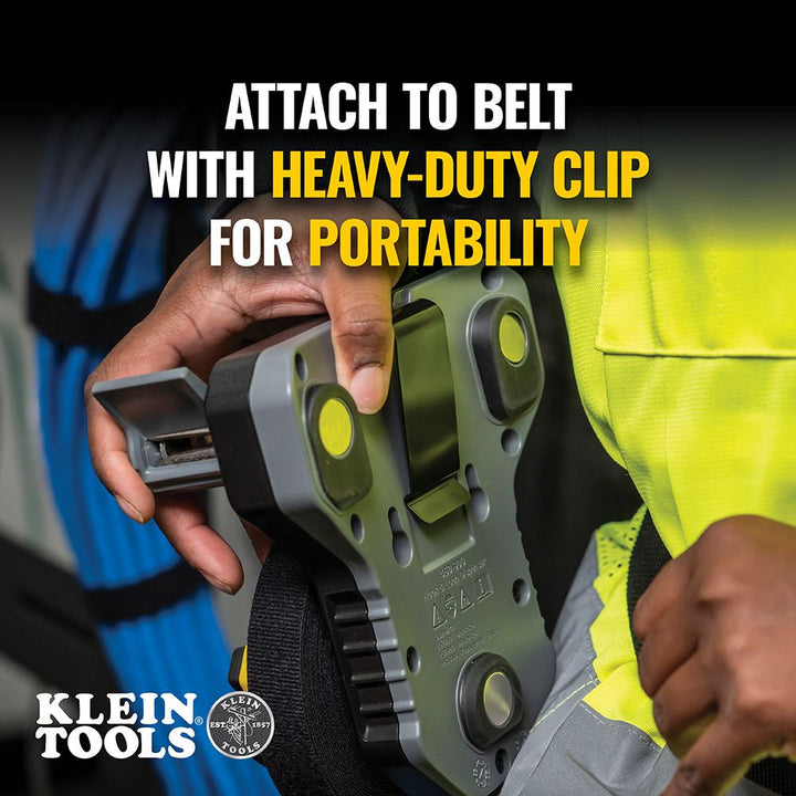 Klein Tools 450-900 Hook and Loop Tape Dispenser, Versatile Cable Ties, Custom Length