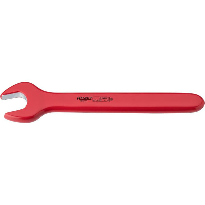 Hazet 450KV-16 Single Open-End Wrench with Protective Insulation, 16mm