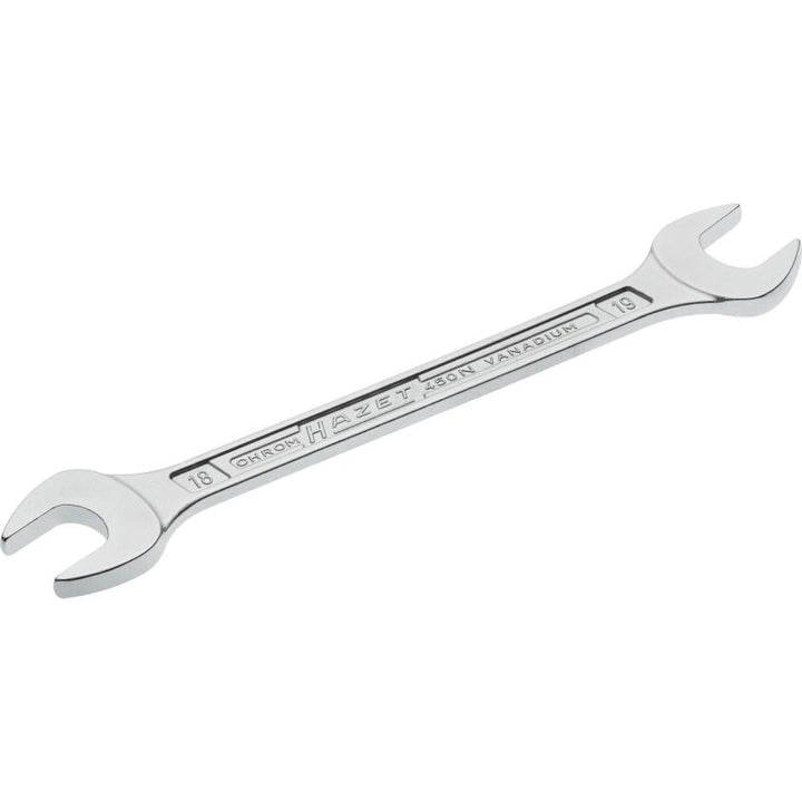 Hazet 450N-18X19 Double Open-End Wrench, 18x19mm