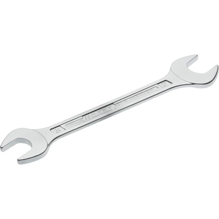Hazet 450N-24X27 Double Open-End Wrench, 24x27mm