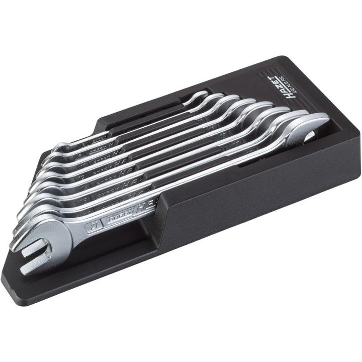 Hazet 450N/8RS Double Open-End Wrench Set, 8 Pieces