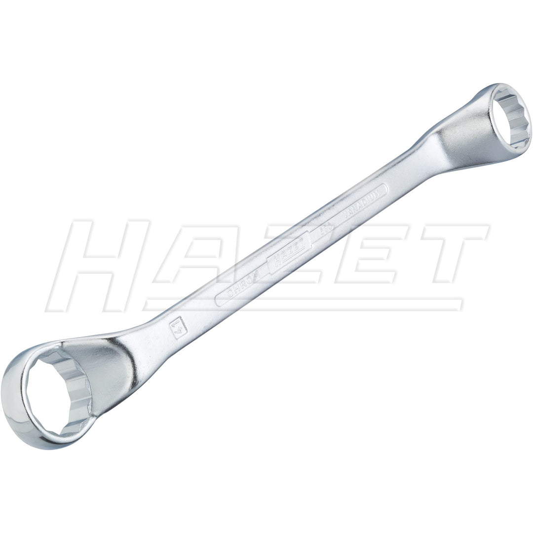 Hazet 630/8 12-Point 6 x 7 - 21 x 22 Double Box-End Wrench Set