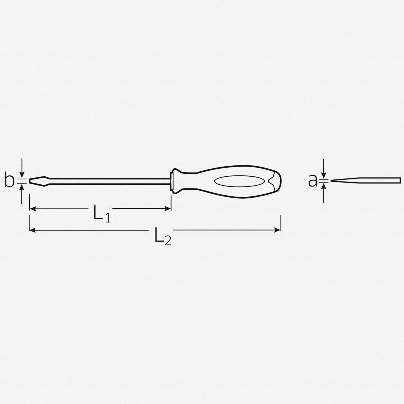 Stahlwille 46203065 4620 DRALL+ 6.5 x 150mm Slotted Screwdriver