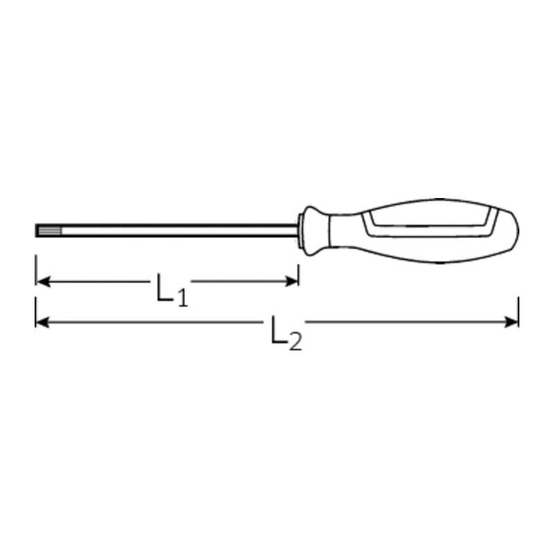 Stahlwille 46503027 4650 DRALL+ T27 x 115mm TORX® Screwdriver