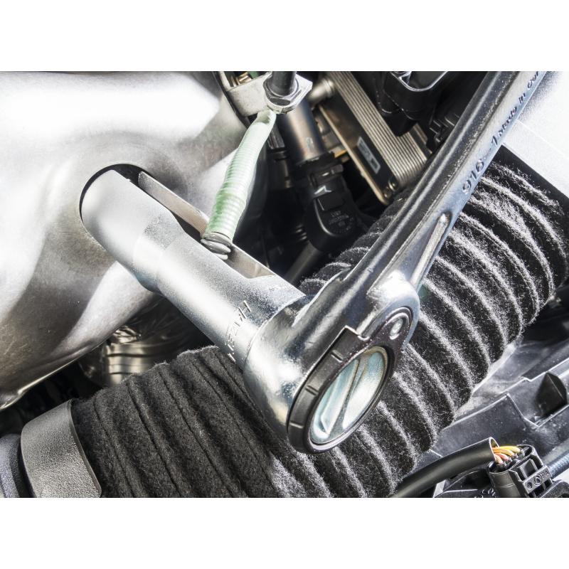 Hazet 4680-2 Lambda Probe Socket, 22mm Hex, 1/2" Square Drive