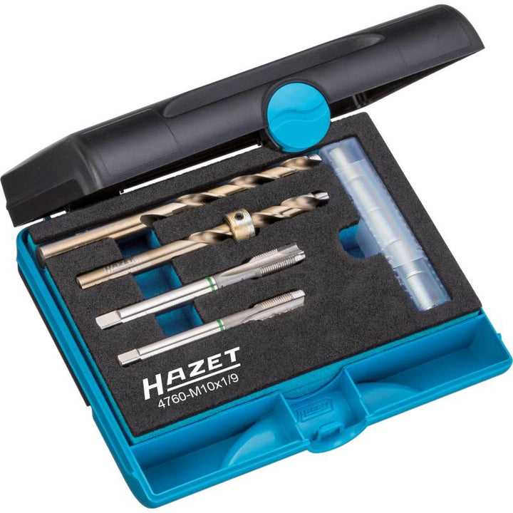 Hazet 4760-M10X1/9 Glow Plug Repair Set, 9 Pieces