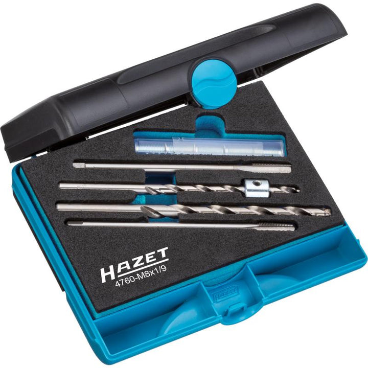 Hazet 4760-M8X1/9 Glow Plug Repair Set, 9 Pieces