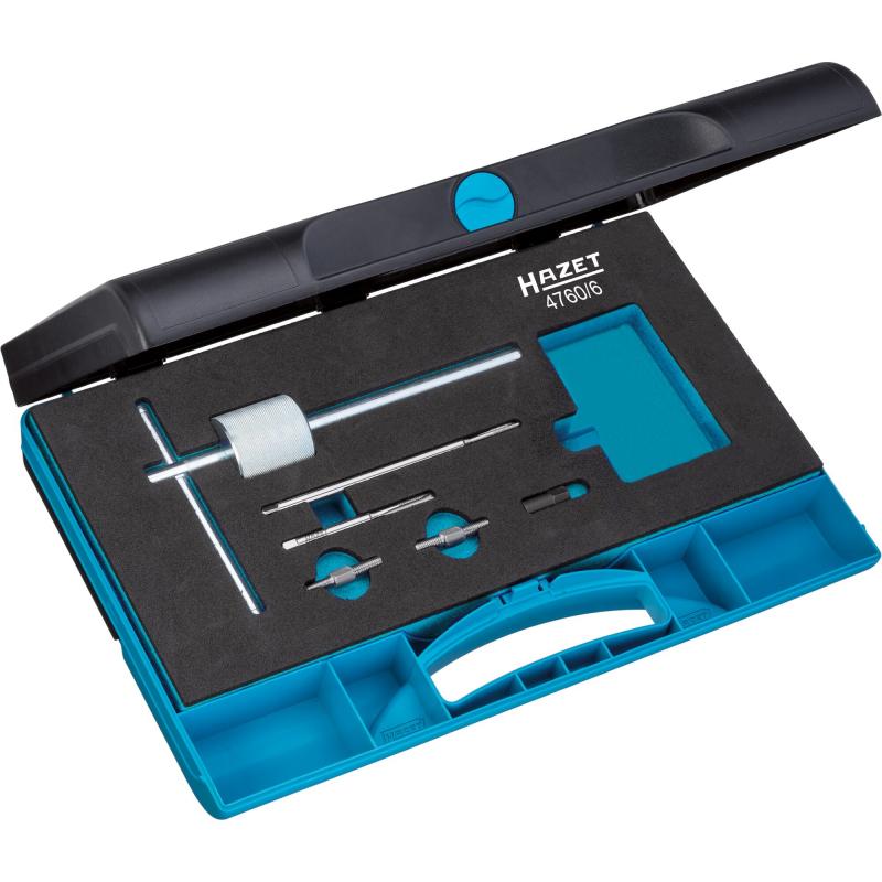 Hazet 4760/6 Glow Plug Removal Set, 6 Pieces