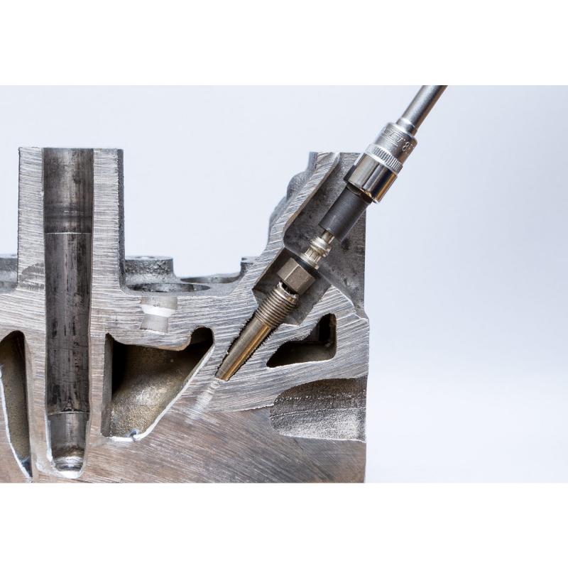 Hazet 4760/6 Glow Plug Removal Set, 6 Pieces