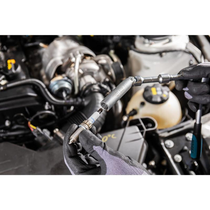 Hazet 4766-3 Spark Plug Wrench, 14mm 12-Point Profile, 3/8" Square Drive