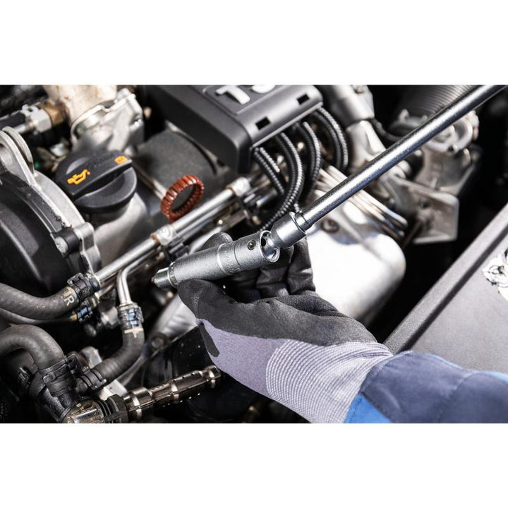 Hazet 4766 Spark Plug Wrench, 16mm (5/8") Hex, 3/8" Square Drive