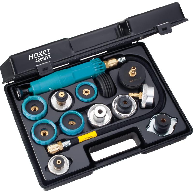 Hazet 4800/12 Radiator Tester, 12 Pieces