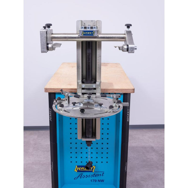 Hazet 4903/4 Stationary Universal Spring Vice, 4 Pieces