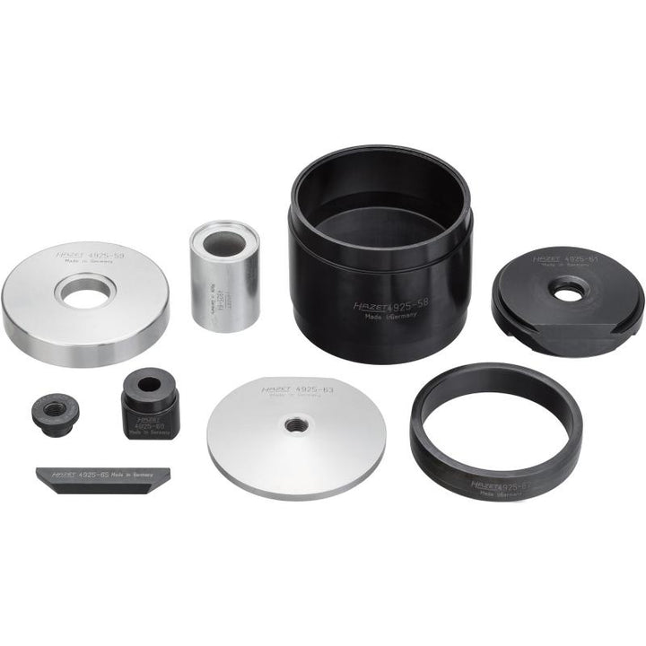 Hazet 4925-2510/9 Double Silent Block Tool Set, 9 Pieces