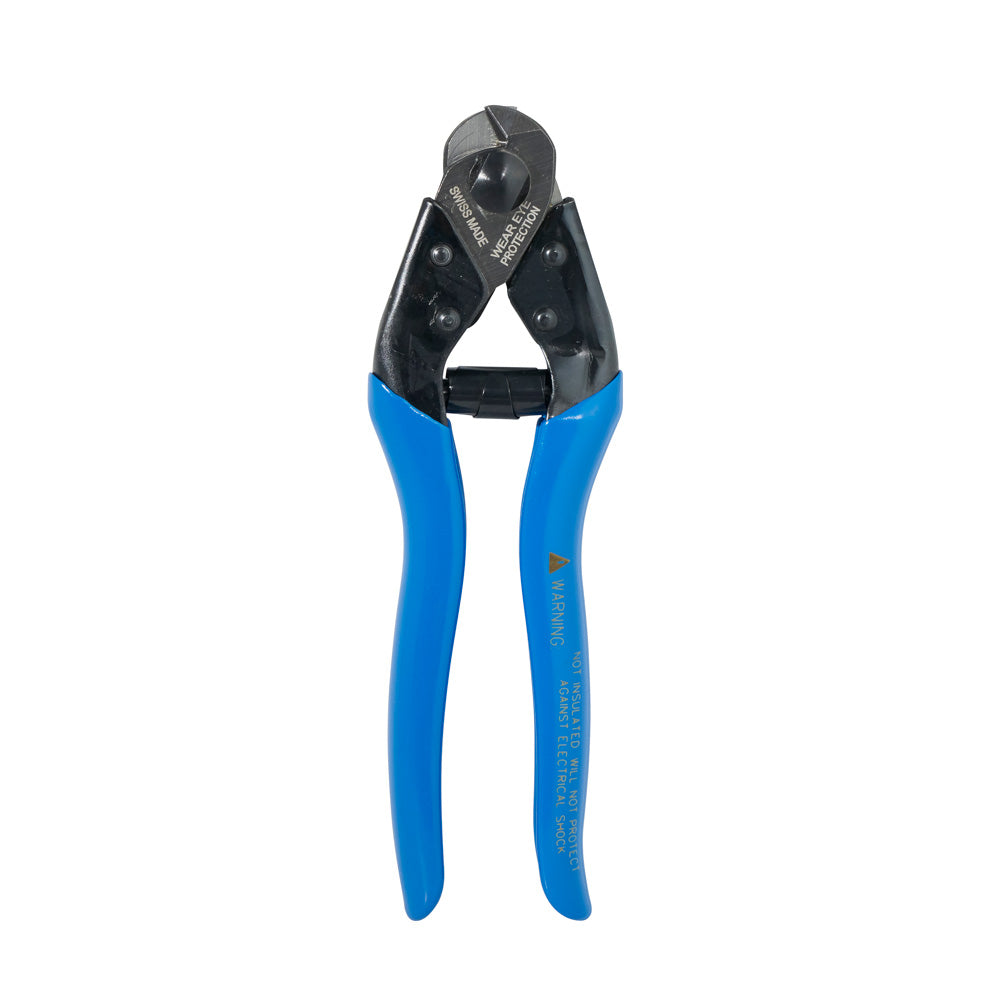 Klein Tools 63016 Heavy-Duty Cable Shears, Blue, 7 1/2-Inches