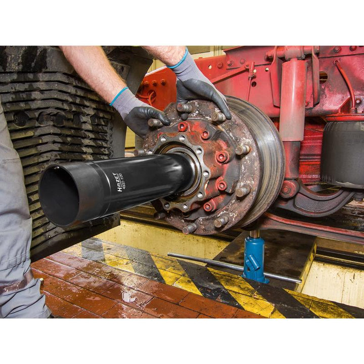 Hazet 4937-100 Commercial Vehicle Mounting Bushing Man, Thread M100 x 1.5