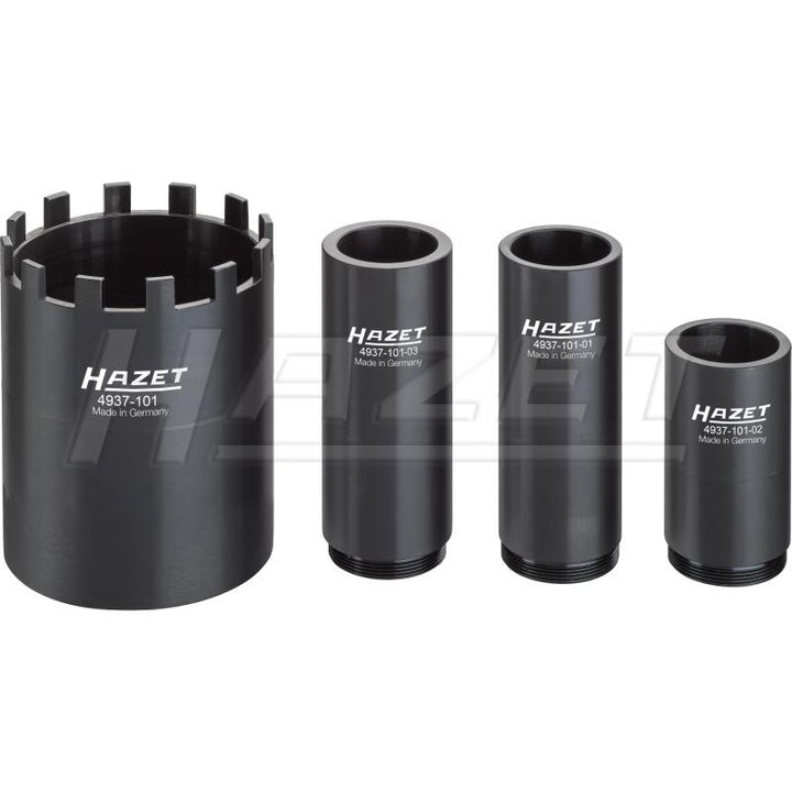 Hazet 4937-101/4 Commercial Vehicle Pin Wrench Set, 3/4" Square Drive, 4 Pieces