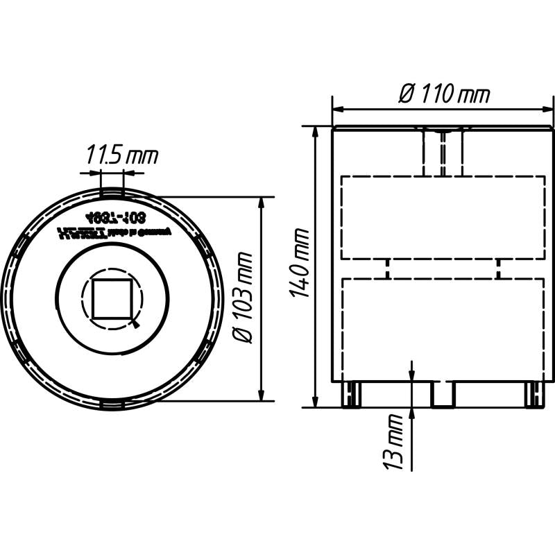 Hazet 4937-103/3 Commercial Vehicle Pin Wrench Set, 3 Pieces