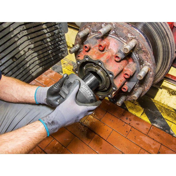 Hazet 4937-111/2 Commercial Vehicle Pin Wrench Set for Rear Axle Man, 121mm, 2 Pieces