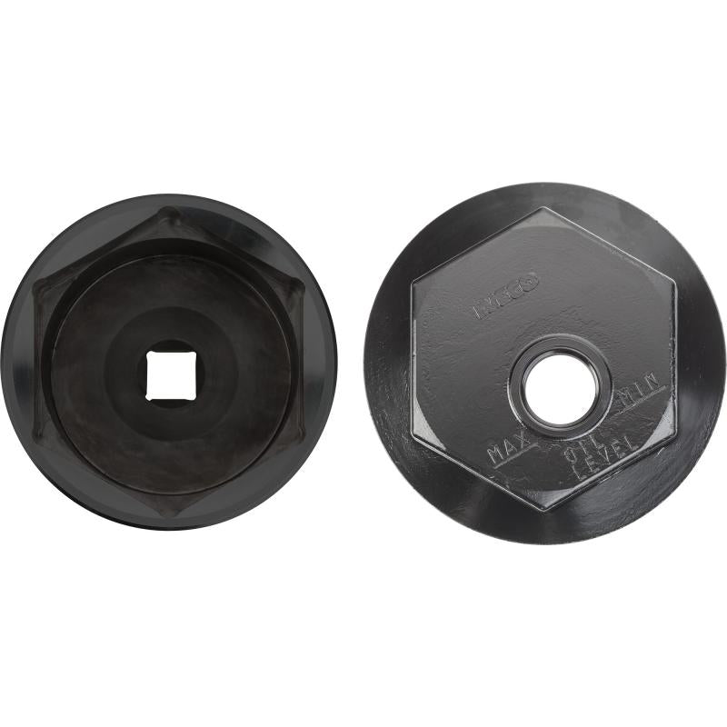 Hazet 4937-95 Commercial Vehicle Oil Caps / Axle Nut Sockets, 95mm