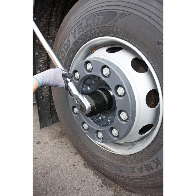 Hazet 4937-95 Commercial Vehicle Oil Caps / Axle Nut Sockets, 95mm