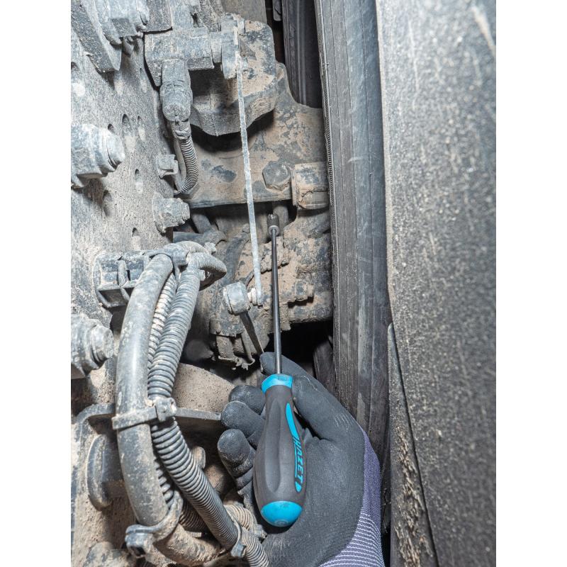 Hazet 4971-12 Brake Calliper Resetting Tool, Outside Hex, 8mm