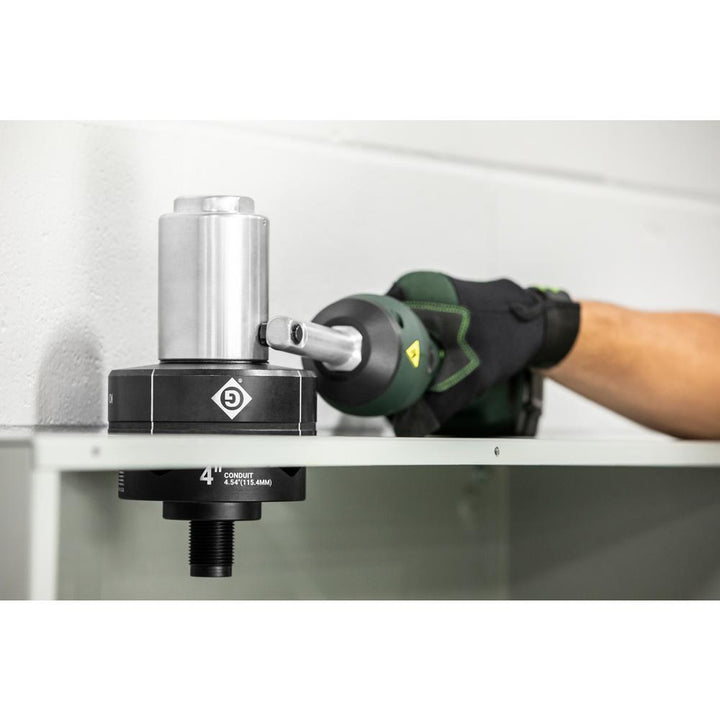 Greenlee 7304 Standard Round Knockout Set for Hydraulic Drivers, 2-1/2" to 4"