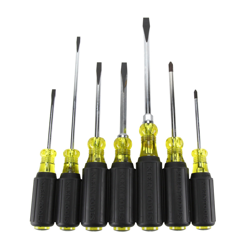 Klein Tools 85076 7 Piece Cushion-Grip Screwdriver Set