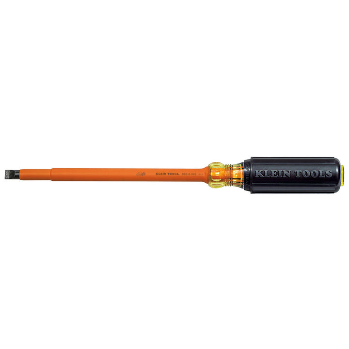 Klein Tools 602-8-INS Insulated Screwdriver, 3/8-Inch Cabinet, 8-Inch