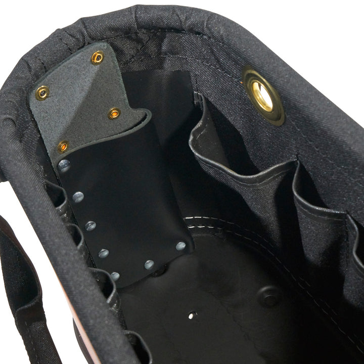 Klein Tools 5144HBS Hard Body Oval Bucket Orange/Black