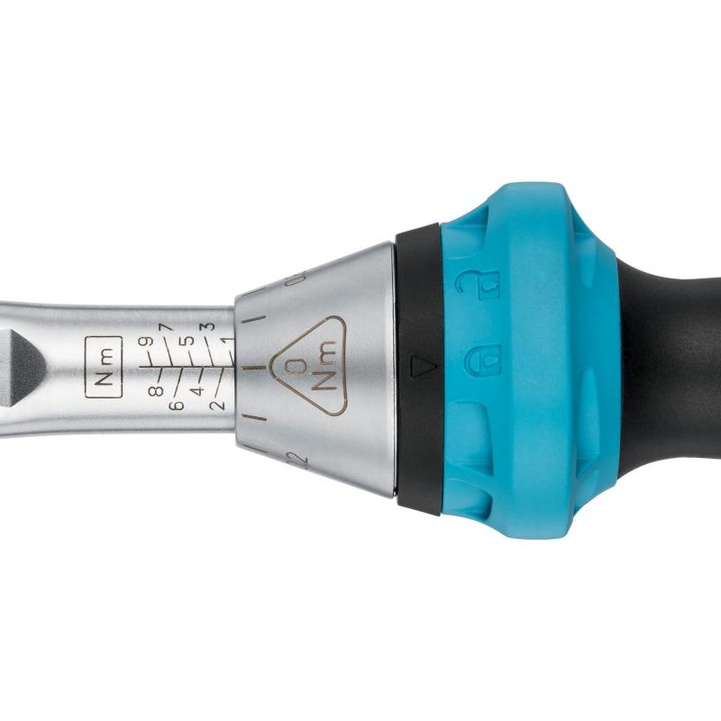 Hazet 5107-3CT Torque Wrench, 1-9 Nm, 6.3mm (1/4") Square