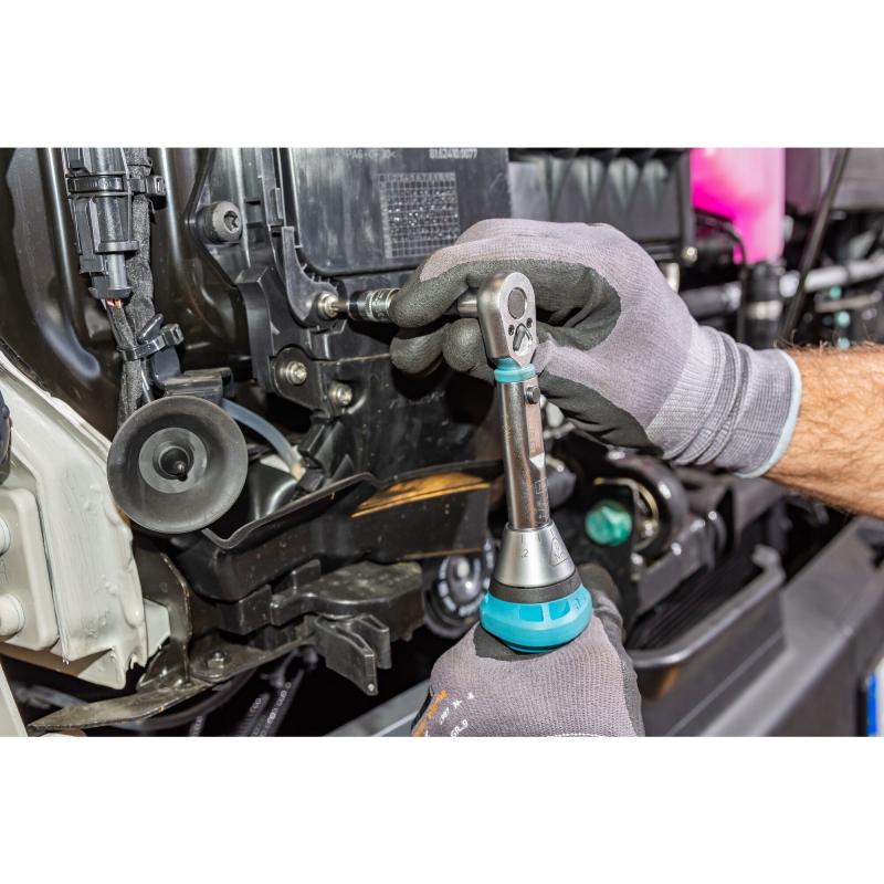 Hazet 5107-3CT Torque Wrench, 1-9 Nm, 6.3mm (1/4") Square