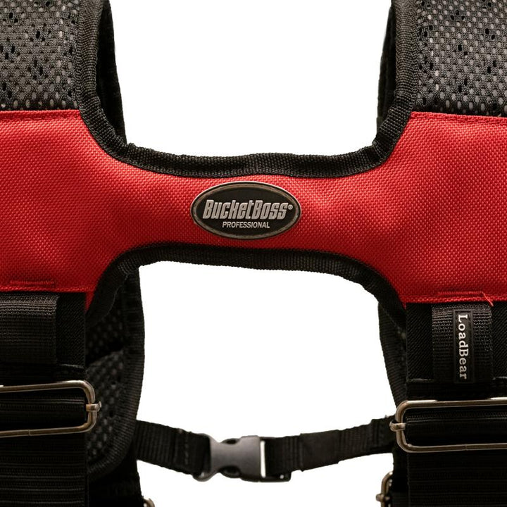 Bucket Boss 55185-RD Red Framer's Tool Belt with Suspenders.