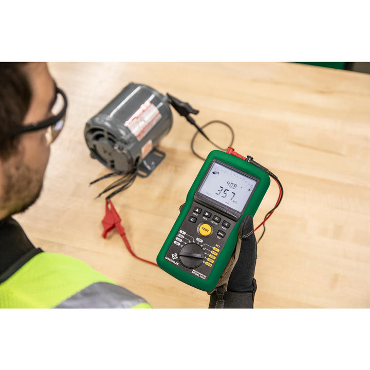 Greenlee 5882A-C Calibrated 1kV Megohmmeter/Insulation Tester