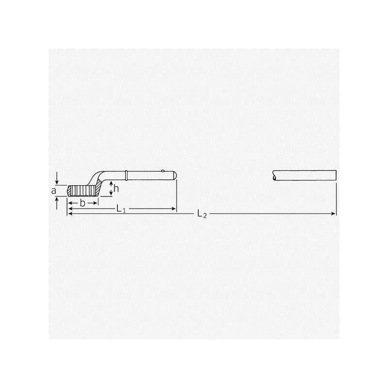 Stahlwille 42020055 5 Heavy duty ring Spanner, 55 mm