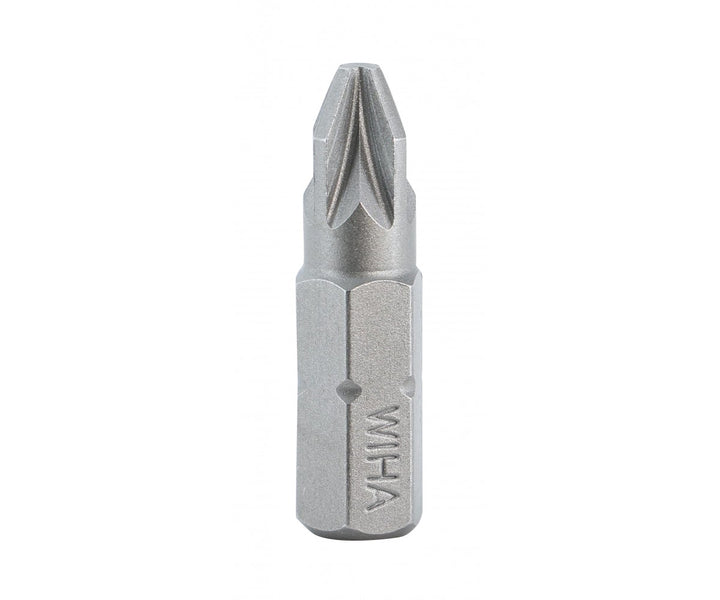 Wiha Tools 71202 2 x 25mm PoziDriv Insert Bit, 10 Pack