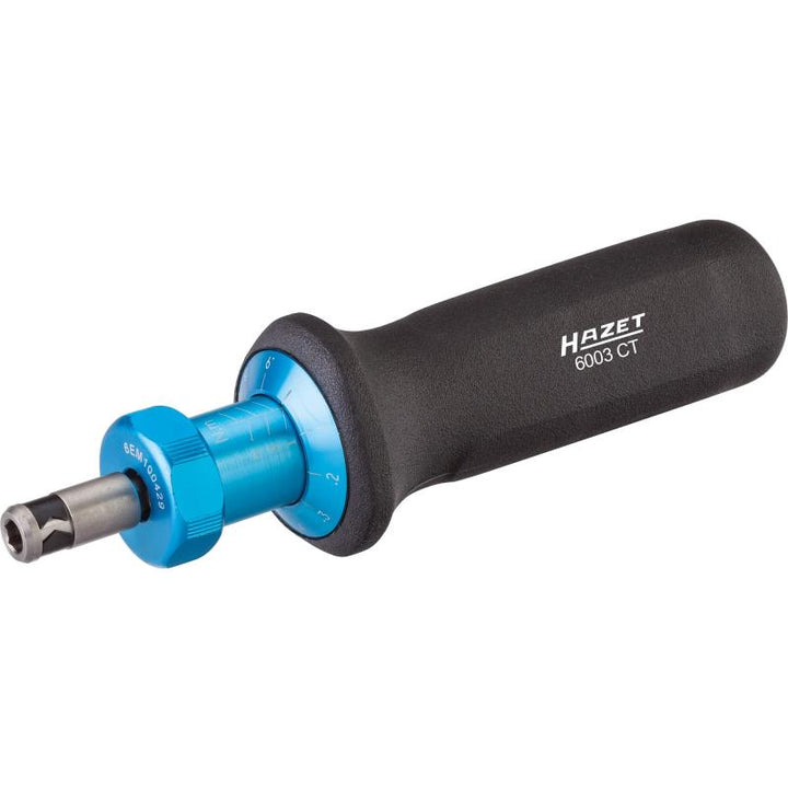 Hazet 6003CT Torque Screwdriver, 1-6 Nm, 6.3 (1/4") Hollow Hex