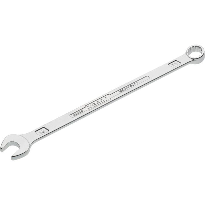 Hazet 600LG-13 Combination Wrench, Extra Long, Slim Design, 13mm